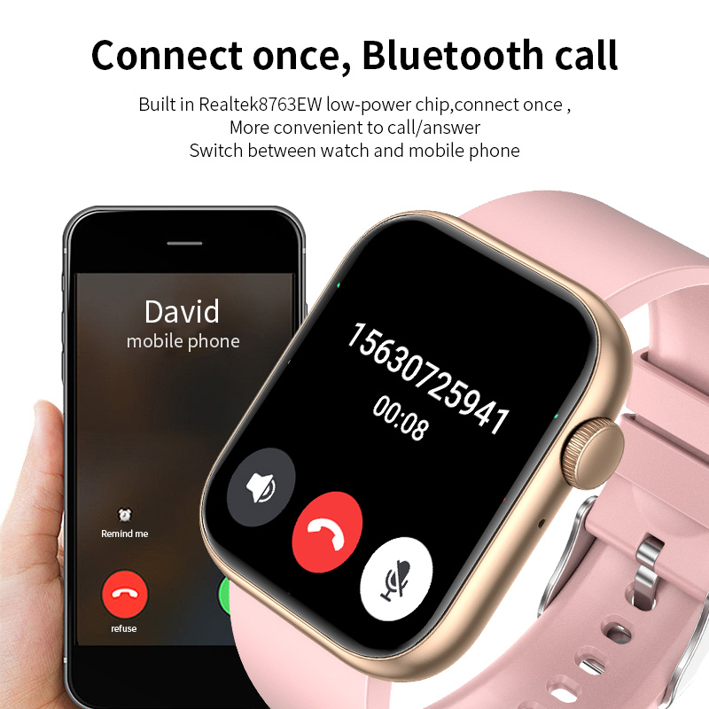 LIGE 2026 여성 스마트워치 1.85 풀터치 블루 - Android Smartwatch Accessories 리뷰 및 가격