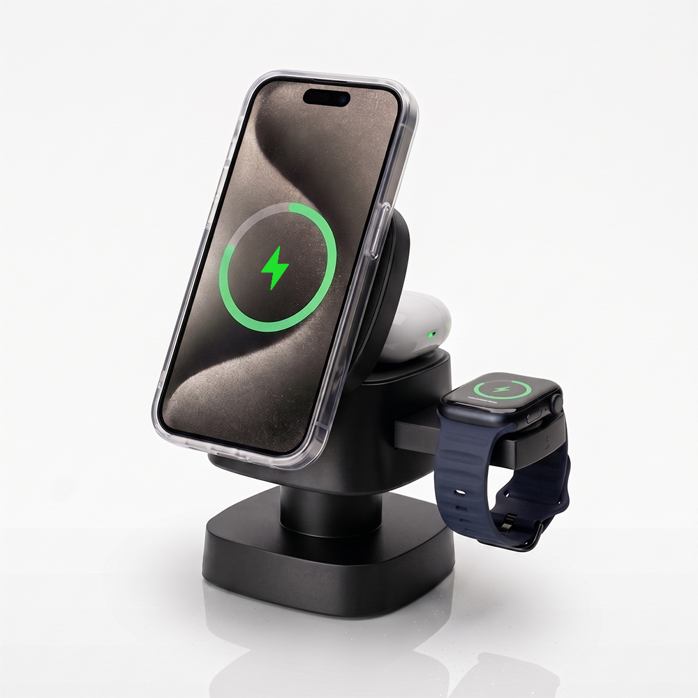 Qi2.2 25W 4 in 1 마그네틱 무선 충전 스탠 - Wireless Charger Watch 리뷰 및 가격