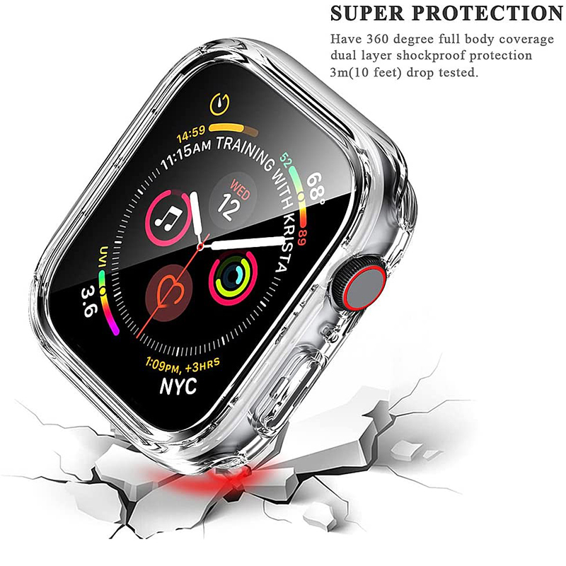 강화 유리 + 커버 Apple Watch 9 8 41m - Apple Smartwatch Accessories 리뷰 및 가격