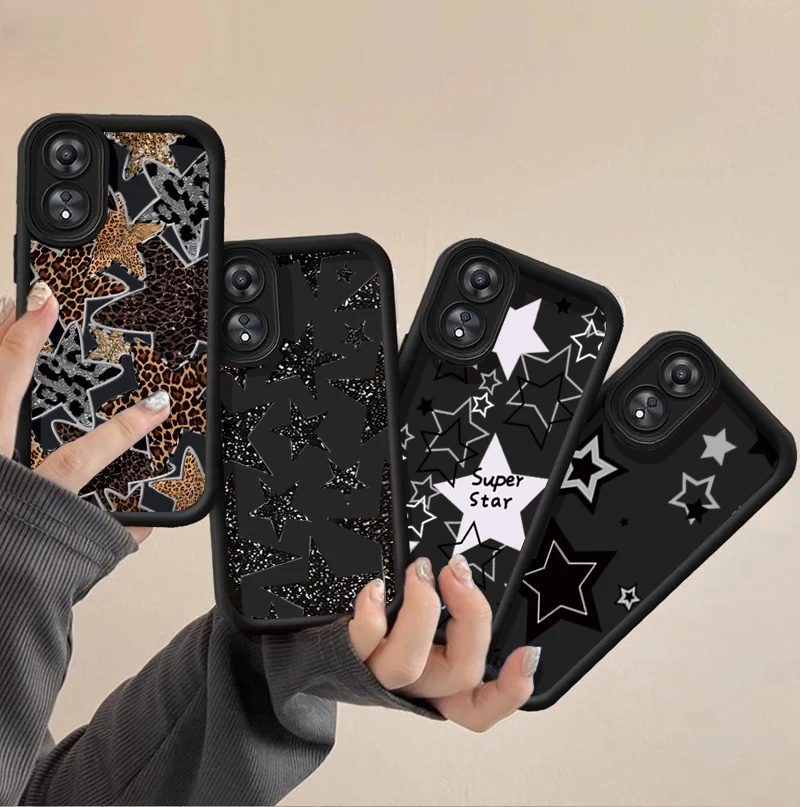 Korean Cute Y2k Star Case For  - Vivo Y28 리뷰 및 가격