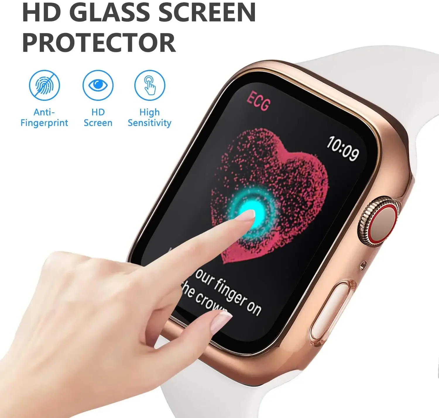강화 유리 + 커버 Apple Watch 9 8 41m - Apple Smartwatch Accessories 리뷰 및 가격