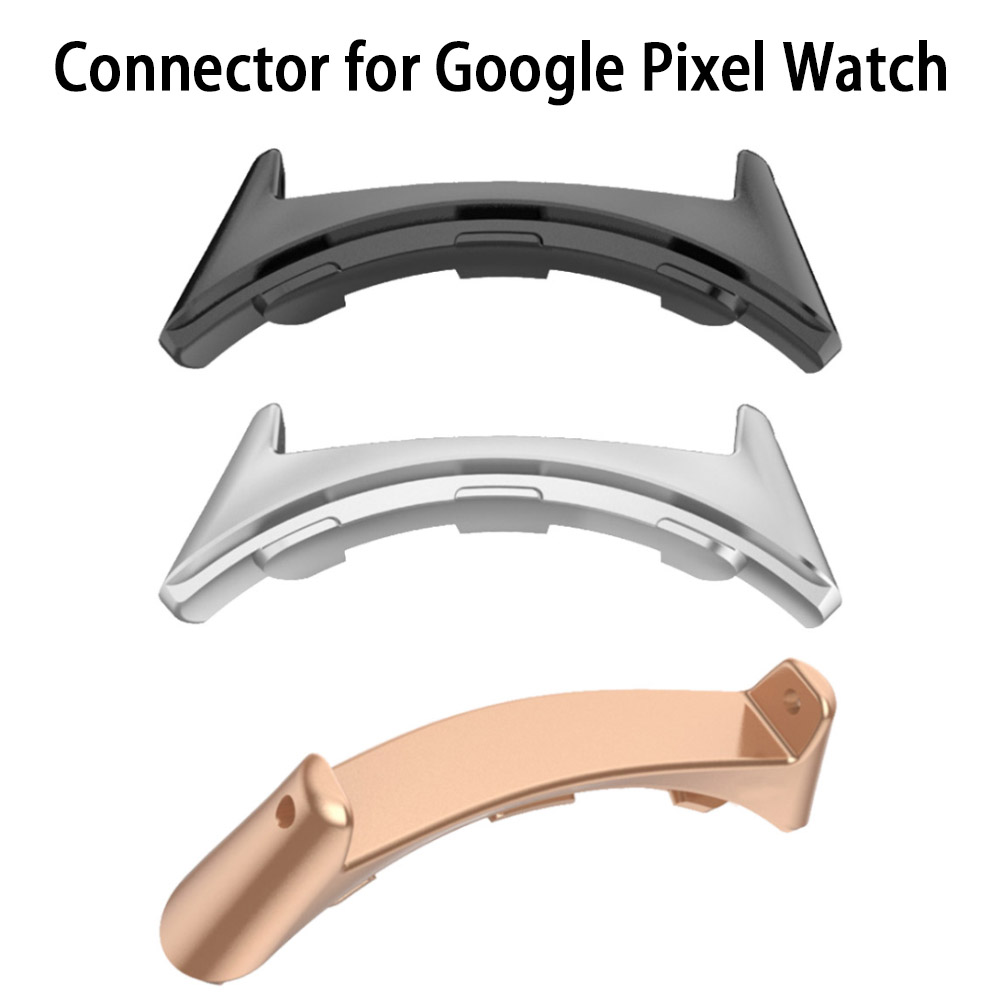 구글 픽셀 워치 밴드 스마트워치 어댑터용 금속 커넥터, - Smartwatch Band Accessories 리뷰 및 가격