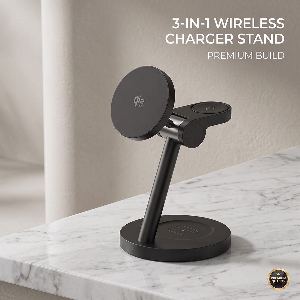 Qi2.2 25W 마그네틱 고속 무선 충전 도크(45W - Wireless Charger Watch 리뷰 및 가격